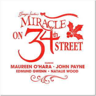 Miracle On 34th Street Movie Title Posters and Art